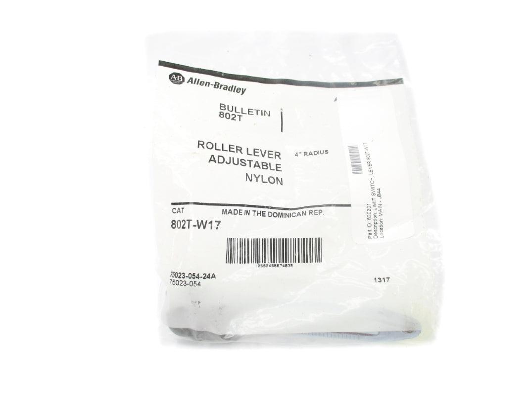 ALLEN BRADLEY 802T-W17 SER. B NSMP