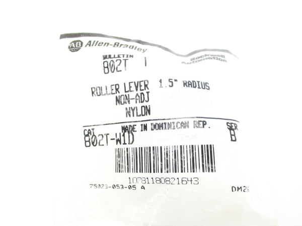 ALLEN BRADLEY 802T-W1D SER. B 1.5" NSMP