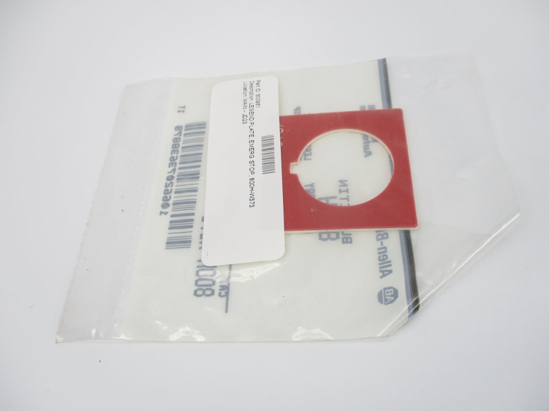 ALLEN BRADLEY 800H-W373 SER. D NSMP