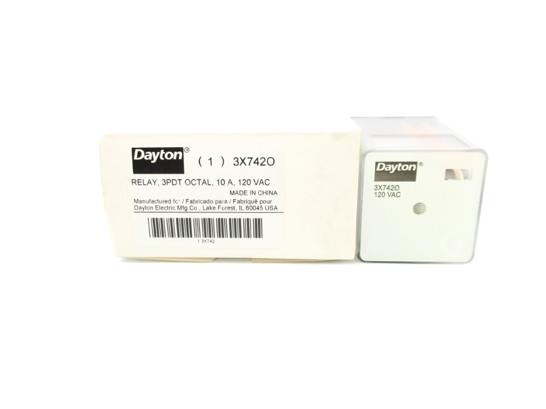 DAYTON 3X742O 120VAC 10A NSMP