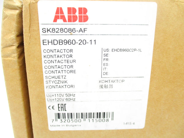 ABB SK828086-AF EHDB960-20-11 110-120V NSMP