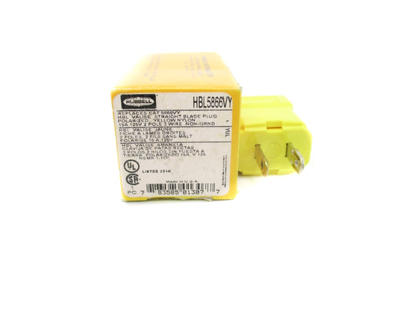 HUBBELL HBL5866VY 125V 15A NSMP