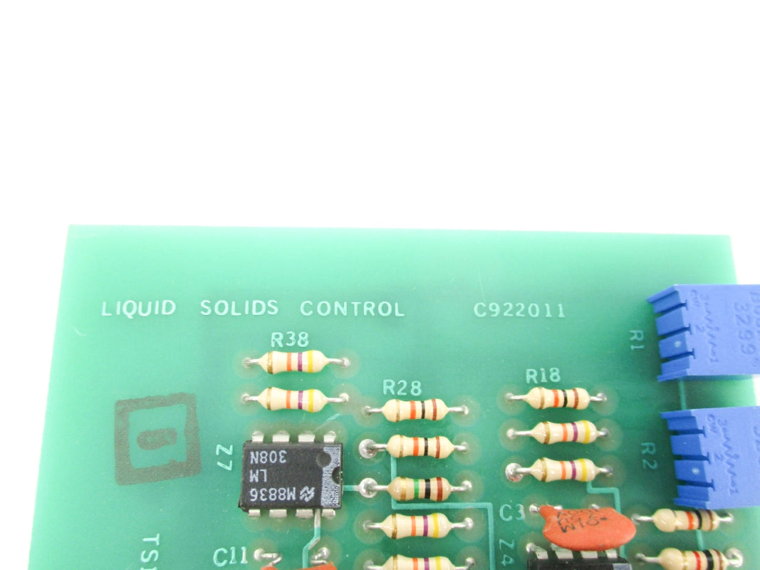 LIQUID SOLIDS CONTROL C922011 UNMP