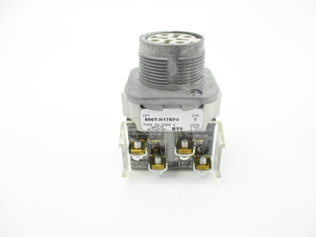 ALLEN BRADLEY 800T-N17KF4B SER. T (AS PICTURED) (WH) NSMP