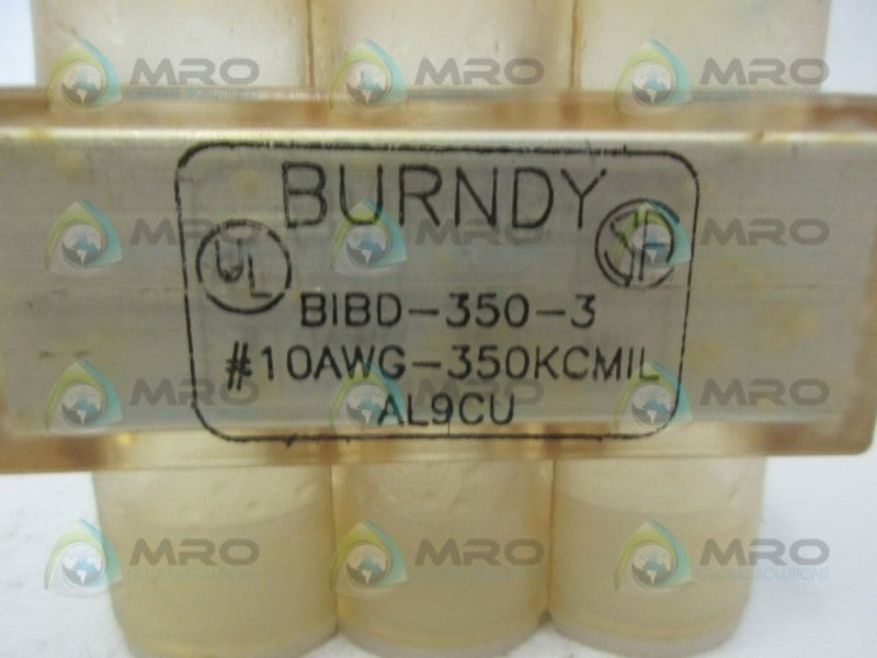 BURNDY BIBD-350-3 INSULATED CONNECTORS  NSNP