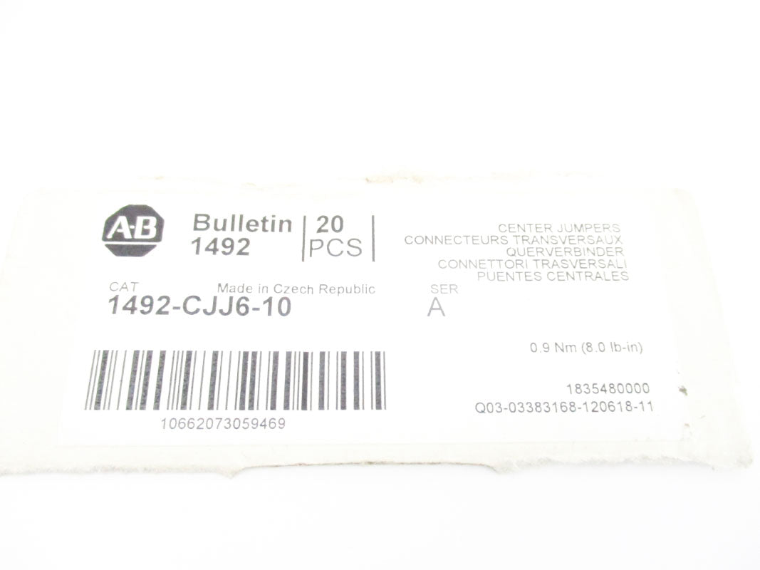 ALLEN BRADLEY 1492-CJJ6-10 SER. A NSNP