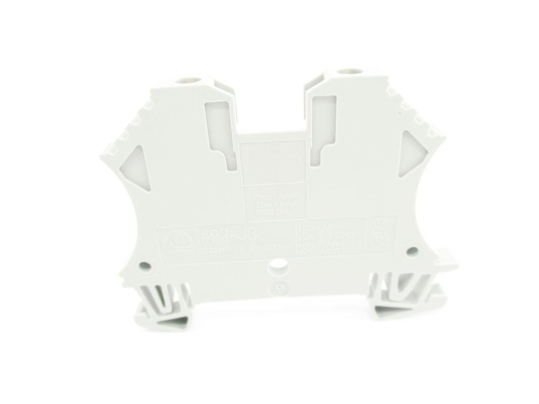 ALLEN BRADLEY 1492-J3 SER. A 600V 25A (PKG OF 100) ( WH) NSMP