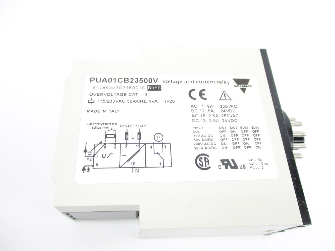 CARLO GAVAZZI PUA01CB23500V 115/230VAC UNMP