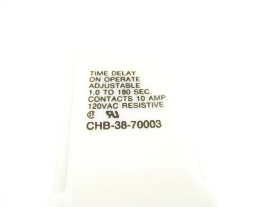 POTTER&BRUMFIELD CHB-38-70003 120VAC 10A 1.0-180S UNMP