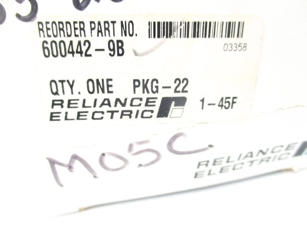 RELIANCE ELECTRIC 600442-9B 350V NSMP