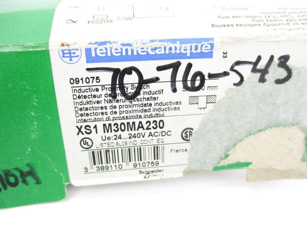 TELEMECANIQUE XS1M30MA230 24-240VAC/DC NSMP