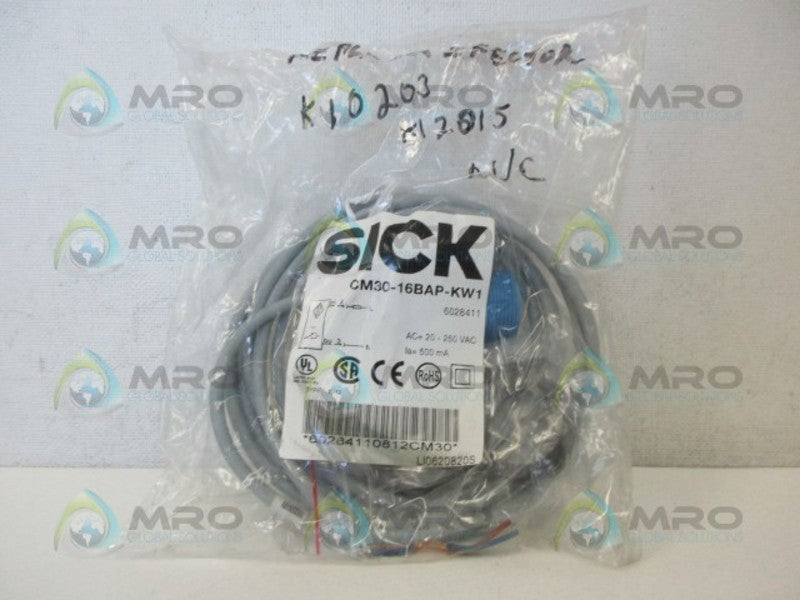 SICK CM30-16BAP-KW1 OPTIC PROXIMITY SENSOR  NSMP
