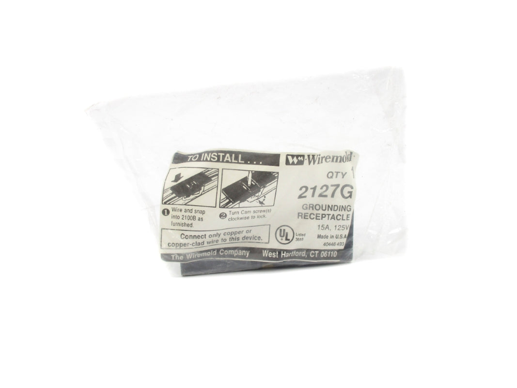 WIREMOLD 2127G 125V 15A NSMP