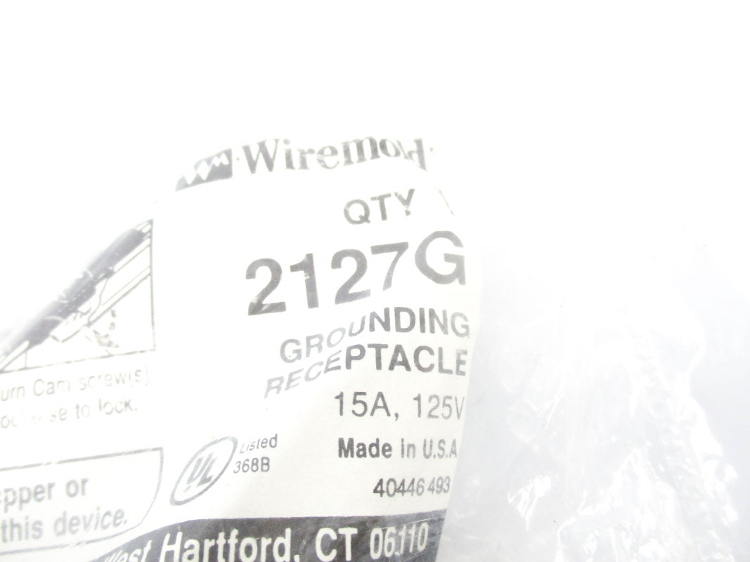WIREMOLD 2127G 125V 15A NSMP