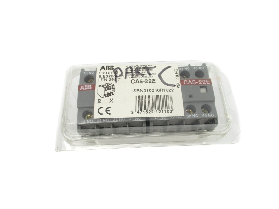 ABB CA5-22E 1SBN010040R1022 CA5-22E 690V 16A (PKG OF 2) NSMP