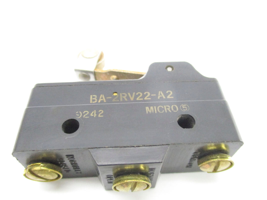 MICRO SWITCH BA-2RV22-A2 480VAC 20A NSNP