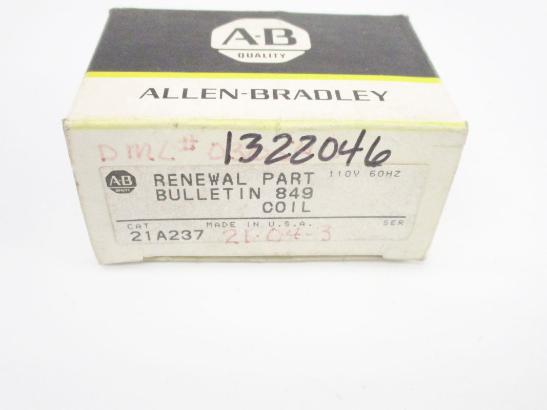 ALLEN BRADLEY 21A237 110V (BK/YL) NSMP