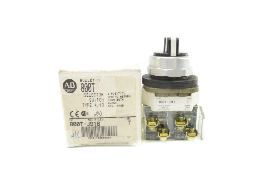 ALLEN BRADLEY 800T-J91B SER. T (WH) NSMP