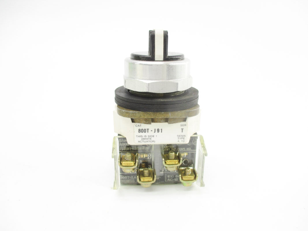 ALLEN BRADLEY 800T-J91B SER. T (WH) NSMP