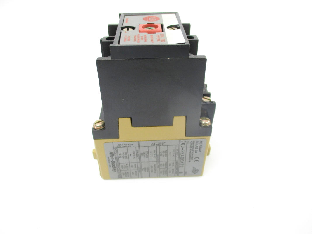 ALLEN BRADLEY 700-PK400A22 SER. B 220V 120A (WH) NSMP