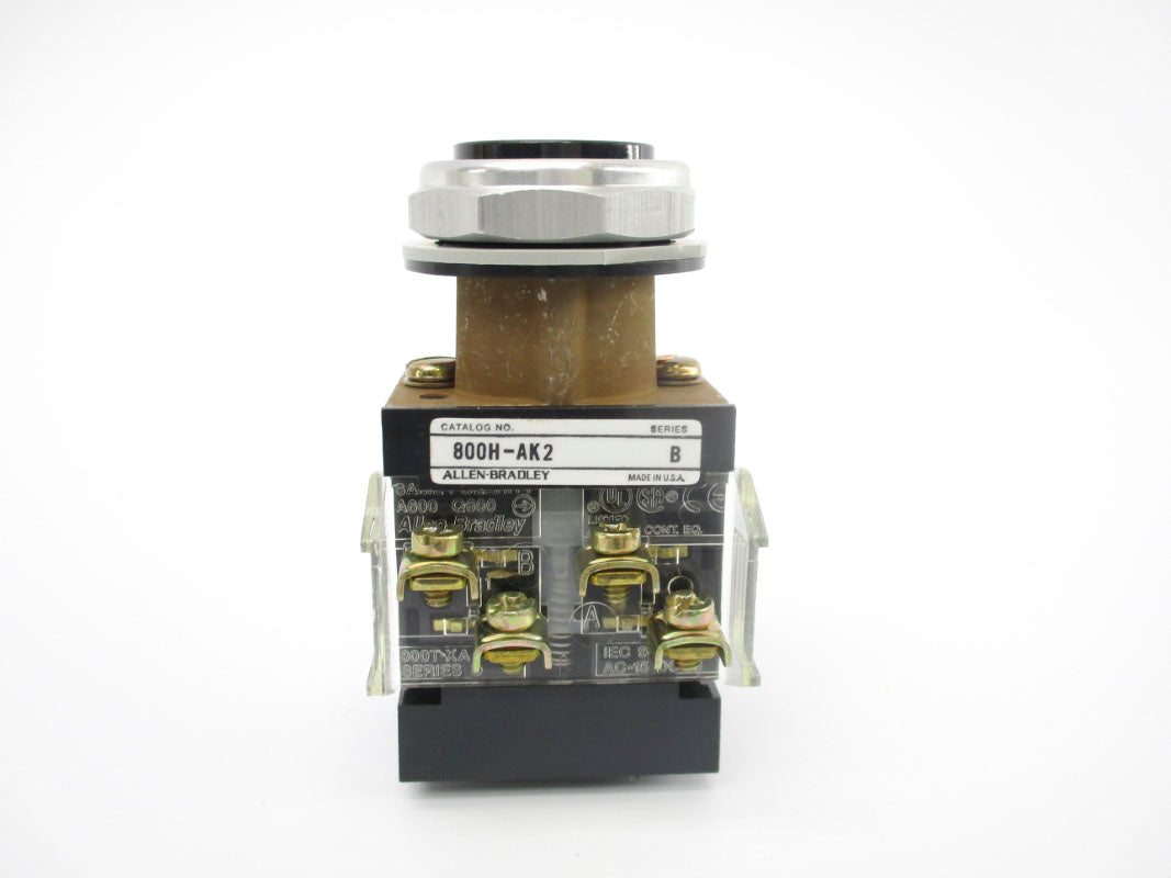 ALLEN BRADLEY 800H-AK2A SER. B (WH) NSMP