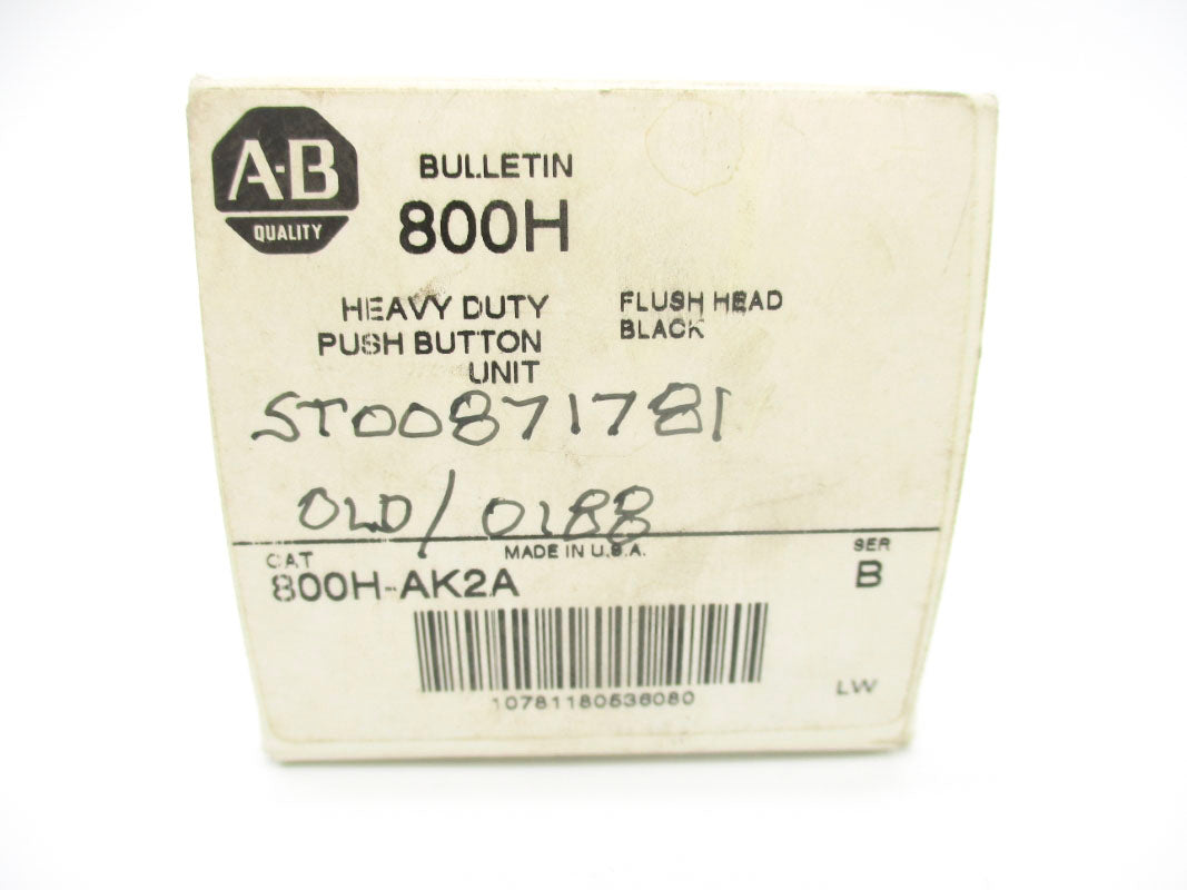 ALLEN BRADLEY 800H-AK2A SER. B (WH) NSMP