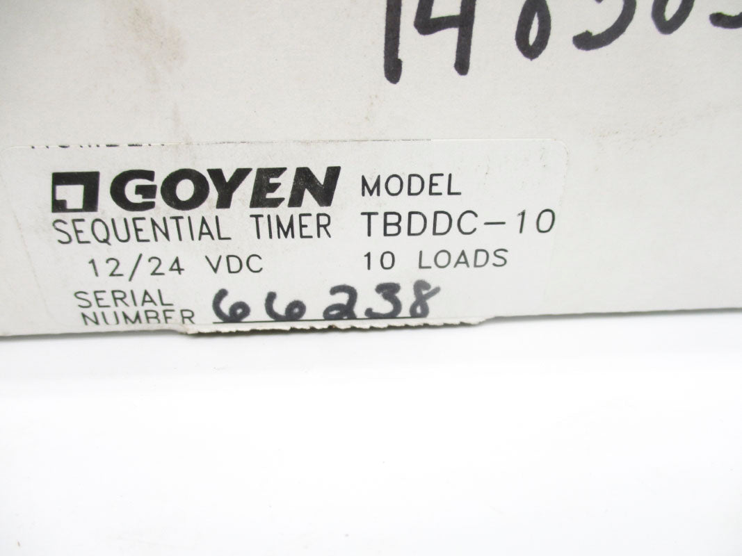 GOYEN TBDDC-10 24VDC NSMP