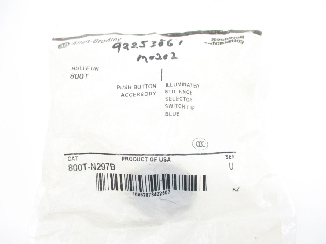ALLEN BRADLEY 800T-N297B SER. U NSMP