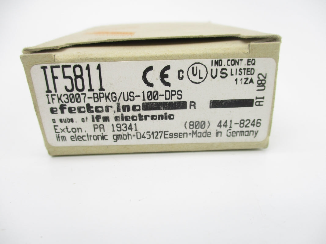 IFM EFECTOR IFK3007-BPKG/US-100-DPS IF5811 36VDC NSMP