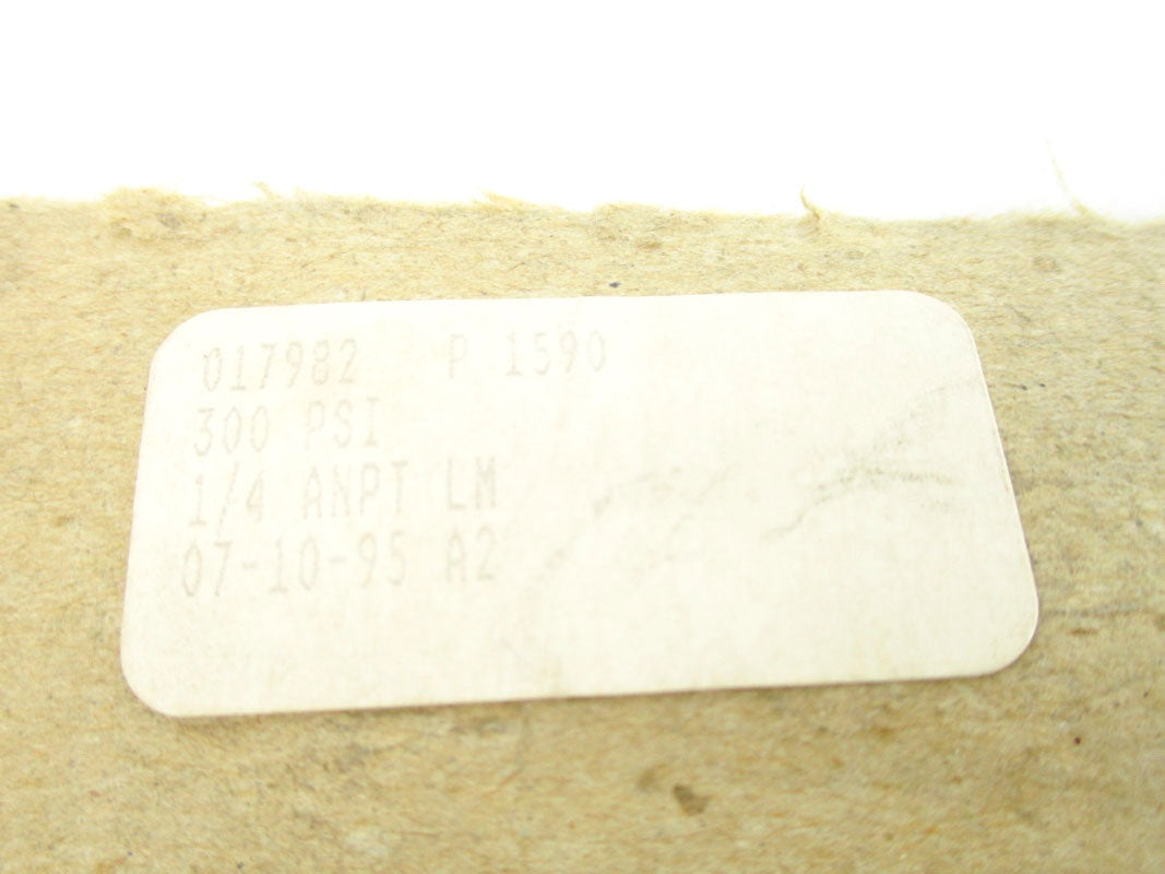 GAUGE 017982P1590 300PSI NSNP