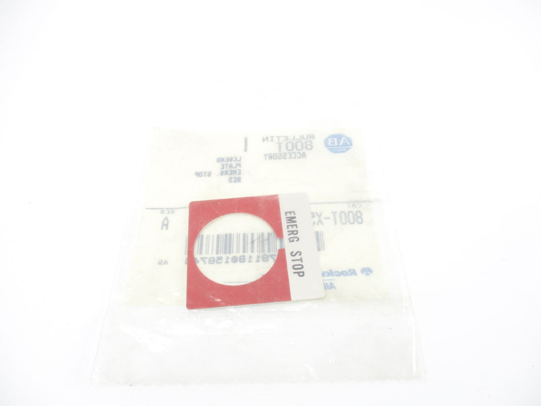 ALLEN BRADLEY 800T-X504 SER. A NSMP