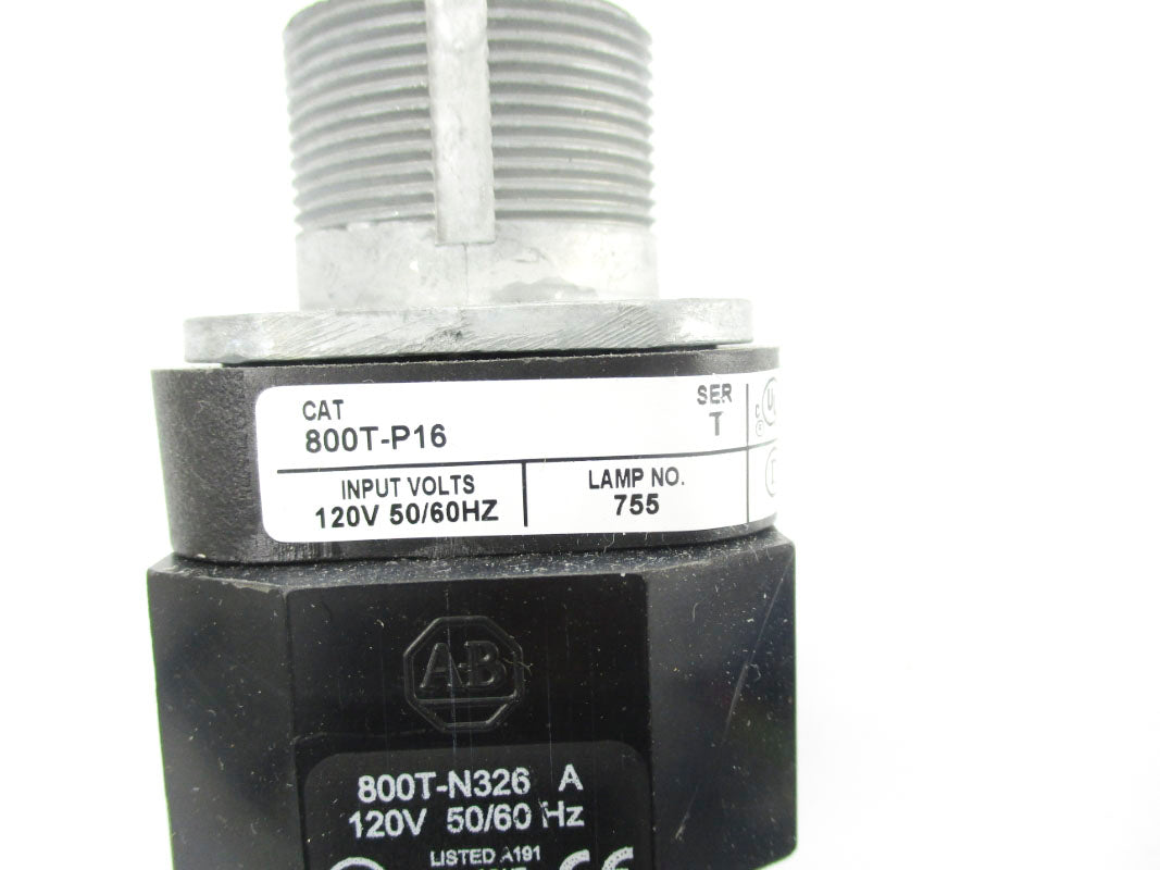 ALLEN BRADLEY 800T-P16 SER. T 120V (AS PICTURED1) NSNP