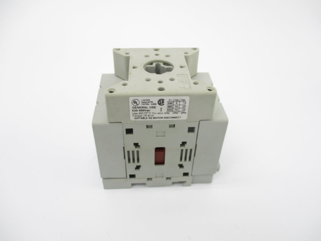 ALLEN BRADLEY 194E-E63-1753 SER. B 690V 63A (AS PICTURED) (BR/WH) NSMP