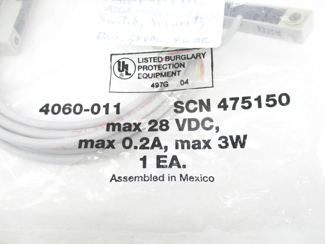 SWITCH 4060-011 28VDC 0.2A NSMP