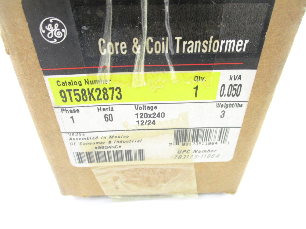 GENERAL ELECTRIC 9T58K2873 120/240V 0.050KVA NSMP