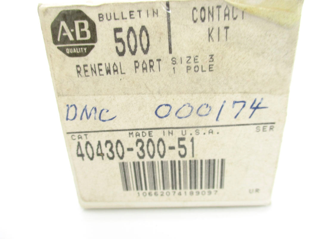 INDUSTRIAL SPARE PART 40430-300-51 (GY/BL) NSMP