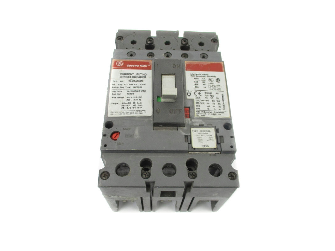 GENERAL ELECTRIC SELA36AT0060 600VAC 60A UNMP