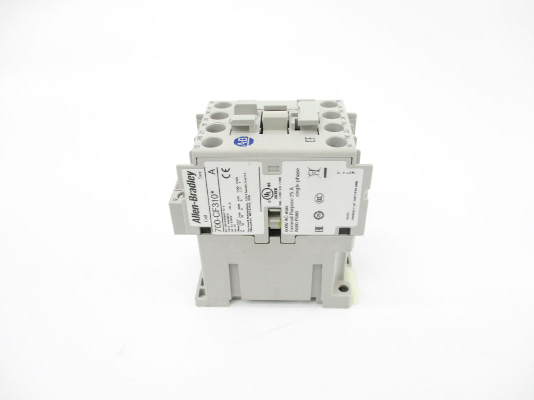 ALLEN BRADLEY 700-CF310D SER. A 110/120V 25A (BR/WH) NSMP