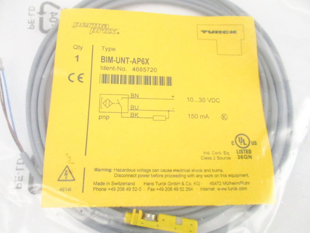 TURCK BIM-UNT-AP6X 4685720 10-30VDC NSMP