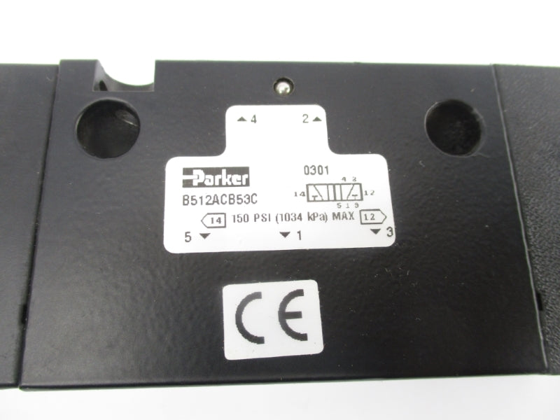 PARKER B512ACB53C 120V 150PSI UNMP