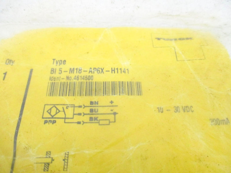TURCK BI5-M18-AP6X-H1141 4614500 10-30VDC NSMP