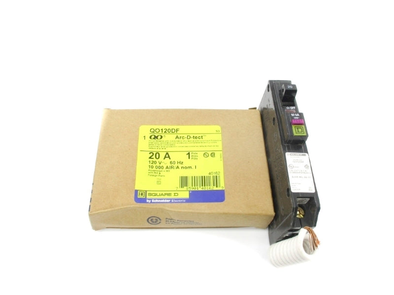SQUARE D QO120DF 120V 20A NSMP