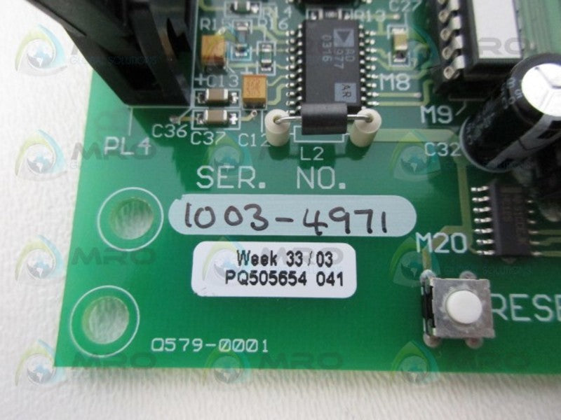 LOCK INSPECTION Q579-001 ANALOGUE BOARD NSNP