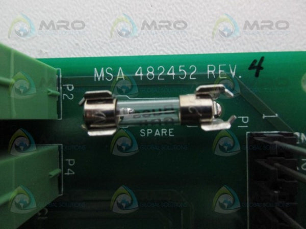 MSA 482452 RELAY BOARD NSNP