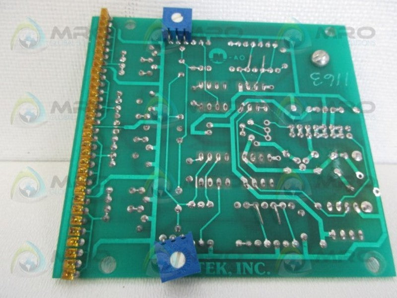 OPTEK C10166 PCB BOARD REV. C NSNP