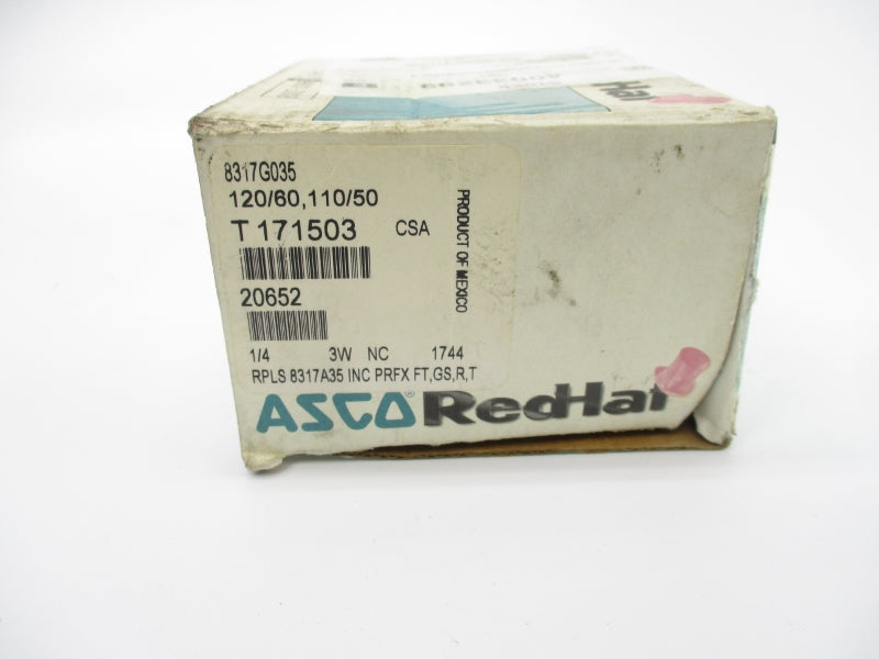 ASCO 8317G035 110/120V 5-150PSI 1/4" NSMP