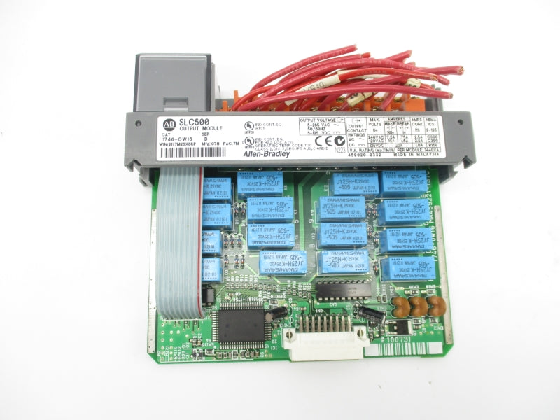 INDUSTRIAL SPARE PART 1746-OW16 SER. D 5-265VAC 7.5A (NO DOOR) UNMP