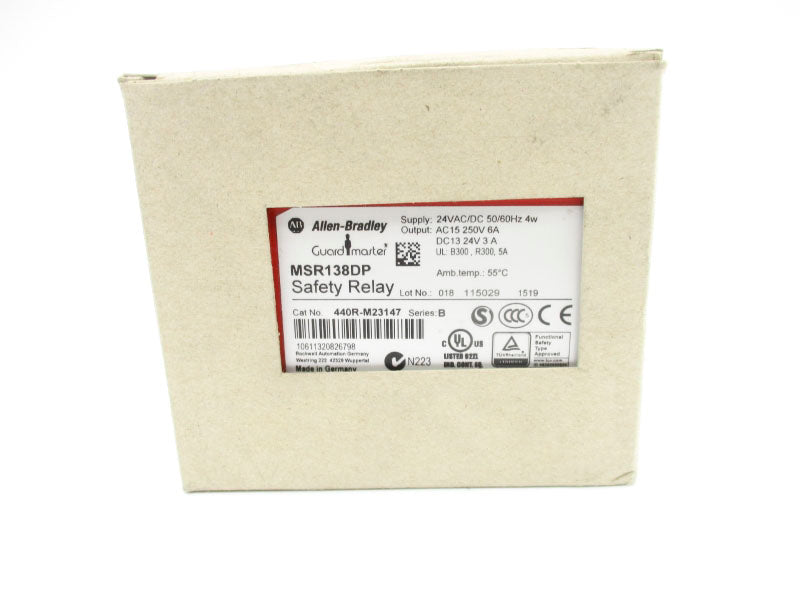 ALLEN BRADLEY 440R-M23147 SER. B 24VAC/DC 3A NSMP