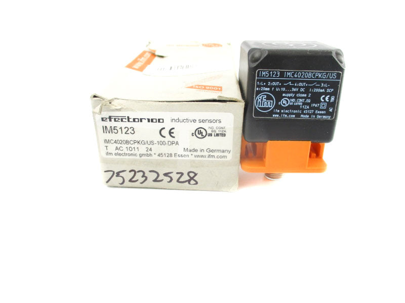 IFM EFECTOR IMC4020BCPKG/US-100-DPA IM5123 10-36VDC NSMP
