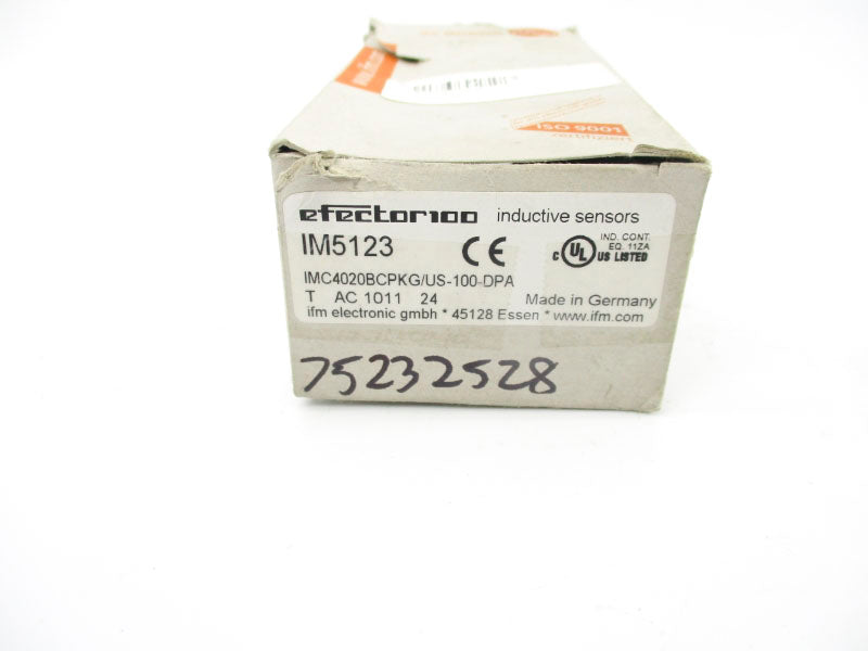 IFM EFECTOR IMC4020BCPKG/US-100-DPA IM5123 10-36VDC NSMP